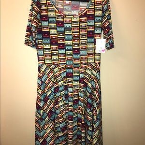 Lularoe XL Cassette Nicole